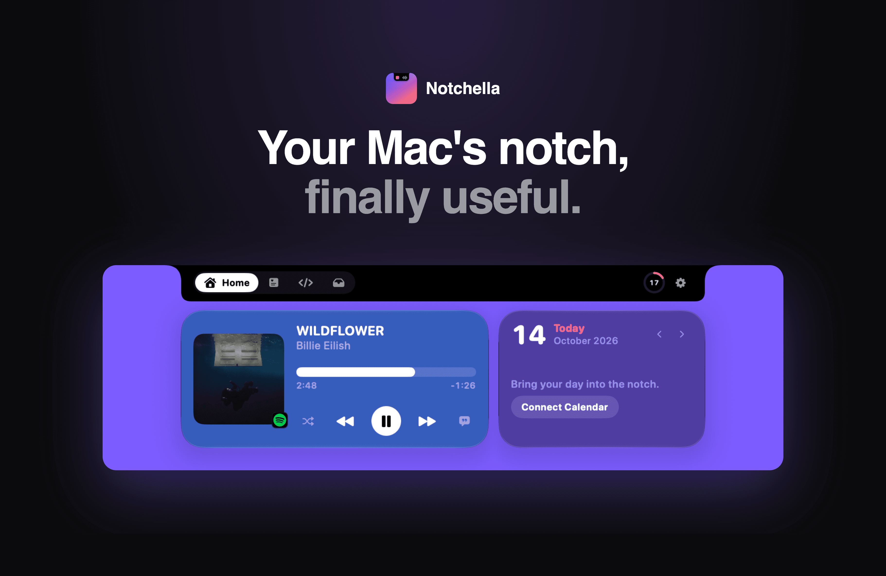 Notchella screenshot